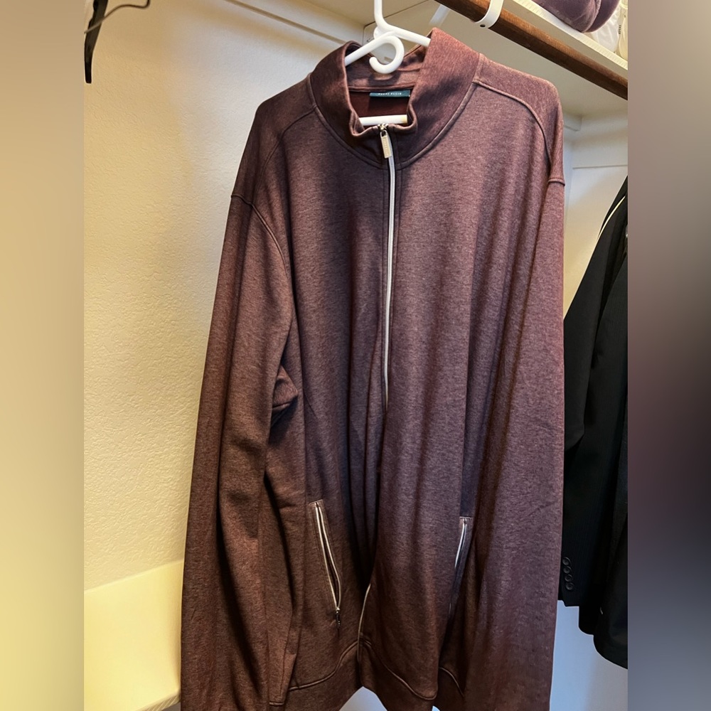 Perry Ellis big and tall track jacket